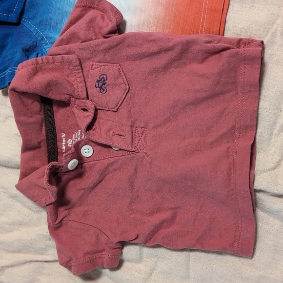 Boys 3 Piece Newborn Shirt Lot - Picture 3 of 4